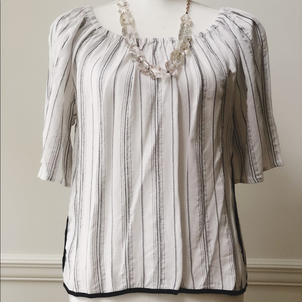 Loft peasant top